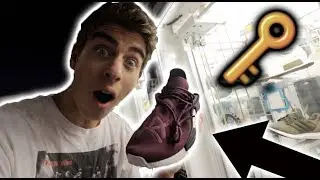 WE WON $8,500 SNEAKERS FROM THE KEYMASTER FOR $20 BUCKS!!!