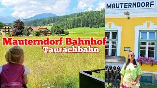 Taurachbahn Steam Engine Train || MAUTERNDORF - SALZBURG || vlog 8