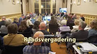 Raadsvergadering 26 november 2025