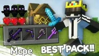 PvP Texture Pack Purple | Mr Bot Texture Pack Mcpe Java