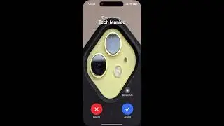 Discord, Google Meet, Viber, Threema Ringtone Sounds Backwards Incoming Call (iPhone 15 Pro Max)