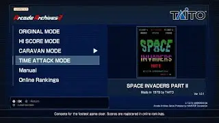Arcade Archives 2 SPACE INVADERS PART II gameplay