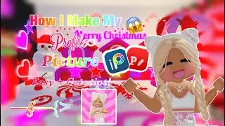 Tutorial on How I Make My  YouTube Profile Picture😱 Cute+Easy steps!💸🌷🌈