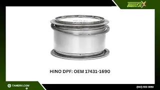 Hino DPF : OEM 17431-1690