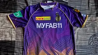 KKR New Jersey Unboxing | Naya KKR Jersey Ka Unboxing 💜💛