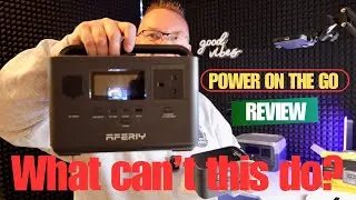 AFERIY P040 400W REVIEW PORTABLE POWER STATION UK UNBOXING