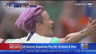 US Soccer reaches agreement to pay its women's and men's teams equally