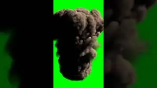 smoke bomb green screen video #shorts