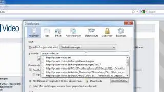 Firefox - Mehrere Startseiten festlegen