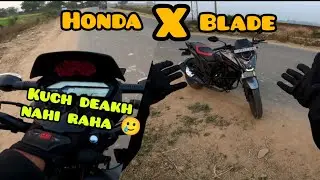 HONDA XBLADE bs6 | 1st RIDE Experience | 1st 2nd 3rd GEAR PERFORMANCE | Speedometer error 🥲