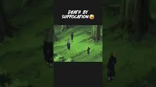 Death by suffocation #shorts #naruto #akatsuki