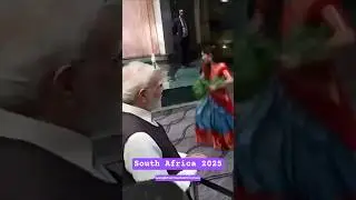 P M Narendra Modi 🇮🇳 South Africa Visit #shorts
