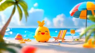 🎨Relaxing Happy Upbeat Music | Energetic Background | Work & Study Focus | Uplifting Music🌸