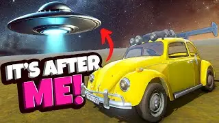 I Found a RARE UFO That Follows Me in The Long Drive Mods?!