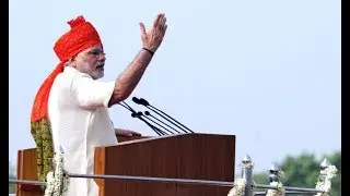 Live Independence Day India PM Modi Speech from Red Fort 2018 #IndependenceDay