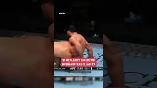 When Strickland took down Imavov #UFC312