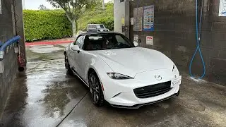 [4K, ASMR] 🚗 First Self-Carwash! | POV (feat.Mx5)