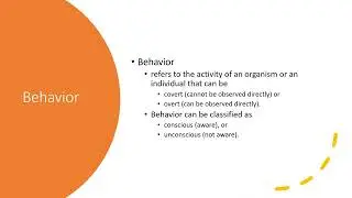 Psychology: The Science of Behavior and Mental Processes
