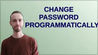 Unix: Change Password Programmatically