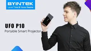 MINI PROJEKTOR BYINTEK P10 - oryginalny filmik