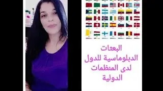 البعثات الدبلوماسية للدول لدى المنظمات الدولية