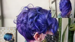 Watch Me Work|Dimensional Purple Pixie