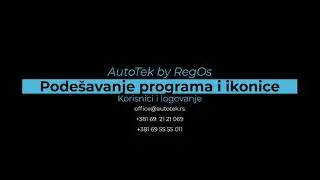 AutoTEK pode&scaron;avanje programa - Korisnici i logovanje