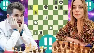 Magnus vs Dina Intense Chess Duel
