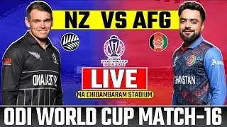 🔴 LIVE | Newzealand vs Afghanistan Live | Nz vs Afg LIve Match Today | World Cup 2023 Live Match