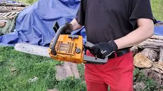 Partner 510 chainsaw, motors&aring;g