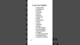 G20 Countries