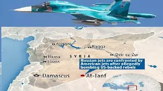 Russian and us fighters in dramatic showdown mid-air confrontation  between F/A-18