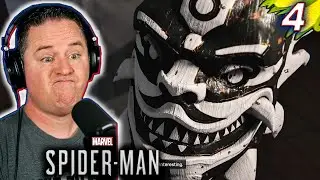 WHO Owns the Beautiful & Creepy Demon Mask? | Lets Play MARVEL Spider-man [Part 4]