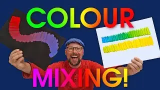 Teach pupils colour mixing using this awesome painting technique! Perfect for in class or at home!