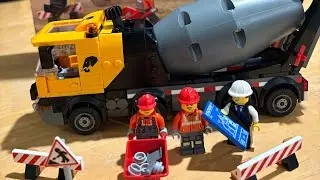 Lego City Construction Cement Mixer review