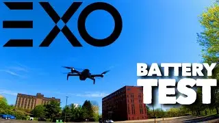 Тест аккумулятора смарт-дрона EXO X7 Ranger 4K GPS 😳😳