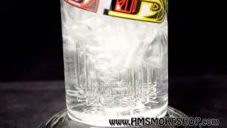 HBG 75mm Flush Showerhead Air Flow Test www.HMSMOKESHOP.com
