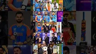 Virat Kohli All Awards List 🤯 #bharat #cricket #viratkohli #t20worldcup #india #rcb #ipl2025 #awards
