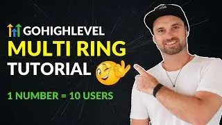 Учебное пособие по многоадресной связи GoHighLevel ❇️ Звонок нескольким пользователям с одного номера