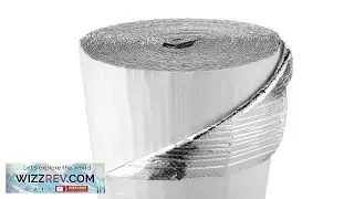 VEVOR Reflective Insulation Roll Double Layer Air Bubble Radiant Barrier 6mm 48 in