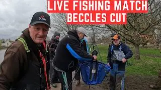 Live Fishing Match Beccles Cut NR34 9BH,  #matchfishinguk