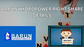 BARUN HYDROPOWER RIGHT SHARE DETAILS