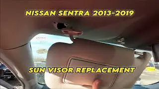 Nissan Sentra 2013-2019 Sun Visor Replacement