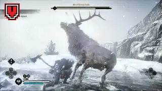 AC VALHALLA: Elk of Bloody Peaks - Location & walkthrough - Very Hard Drengr - Legendary Animal #1