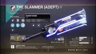 Destiny 2 | The Slammer is not just a DPS sword