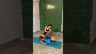 Strength Meets Support 💪🌀 | Shalabhasana with Yoga Wheel&rdquo; #yoga #backbend #viralvideo