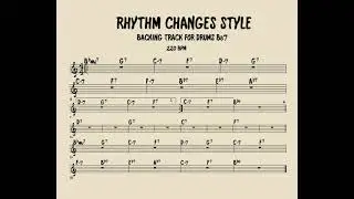 DRUMS Bb7 RHYTHM CHANGES STYLE 220 bpm #solo #solopractice #improvisation #musiceducation #müzik