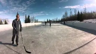 off the slopes - Brady Leman - playin' the puck
