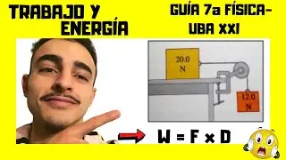 TRABAJO y ENERGÍA - Guía 7a 😜 | FÍSICA 03 UBA XXI (CBC)