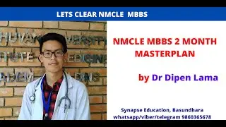 NMCLE MBBS 2 Months Masterplan| Lets pass NMCLE MBBS| Dr Dipen Lama